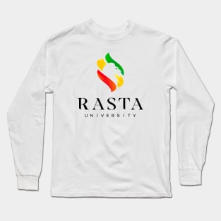 Rasta University Logo Reggae Long Sleeve T-Shirt